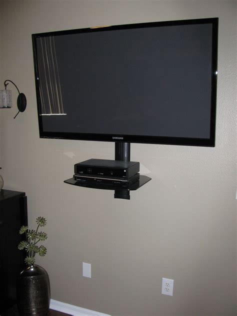 cable box under tv brackets for corner wall mount|corner wall mounted tv stand.